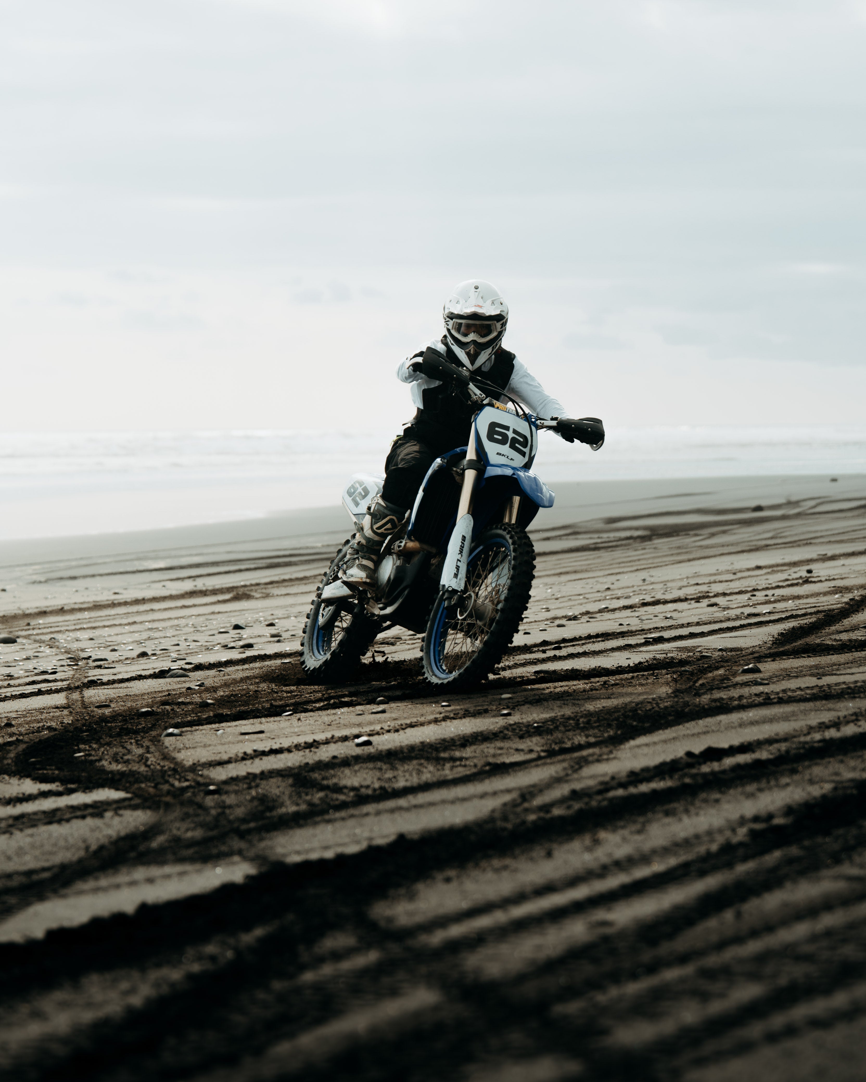 Rider on YZ 250 in Bali