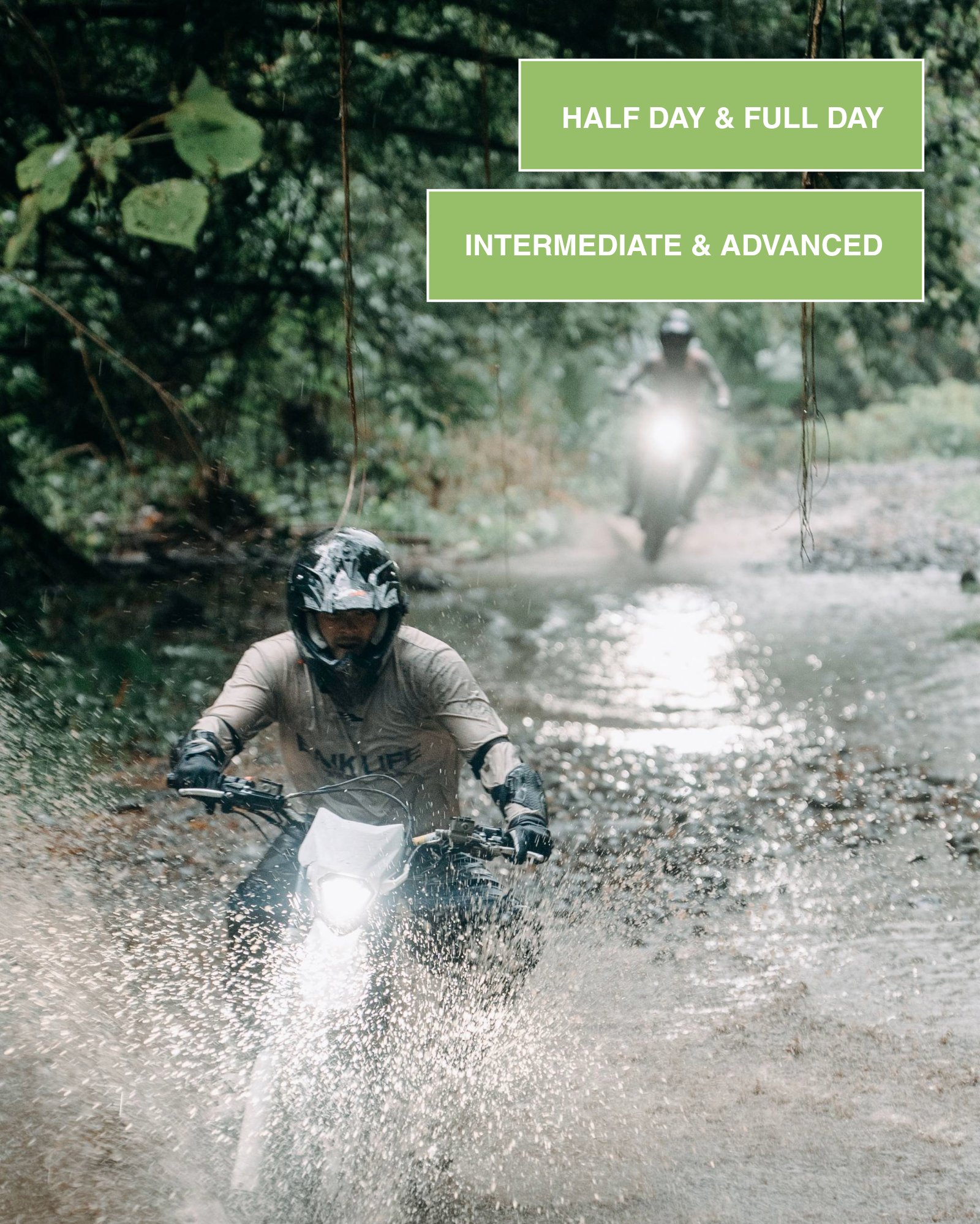 Half day jungle & beach ride