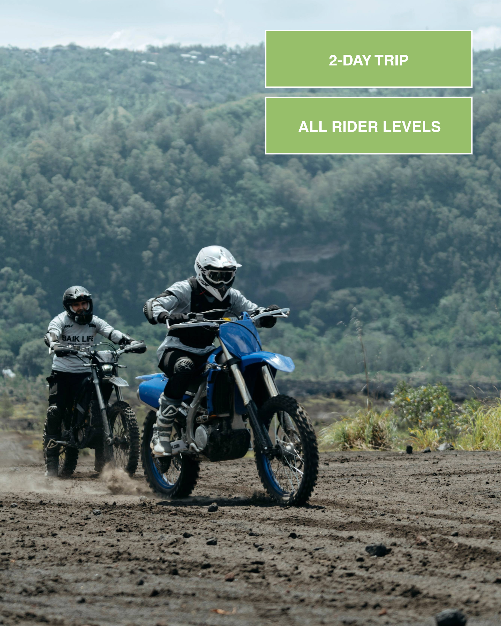 2-day adventure: Tabanan & Kintamani